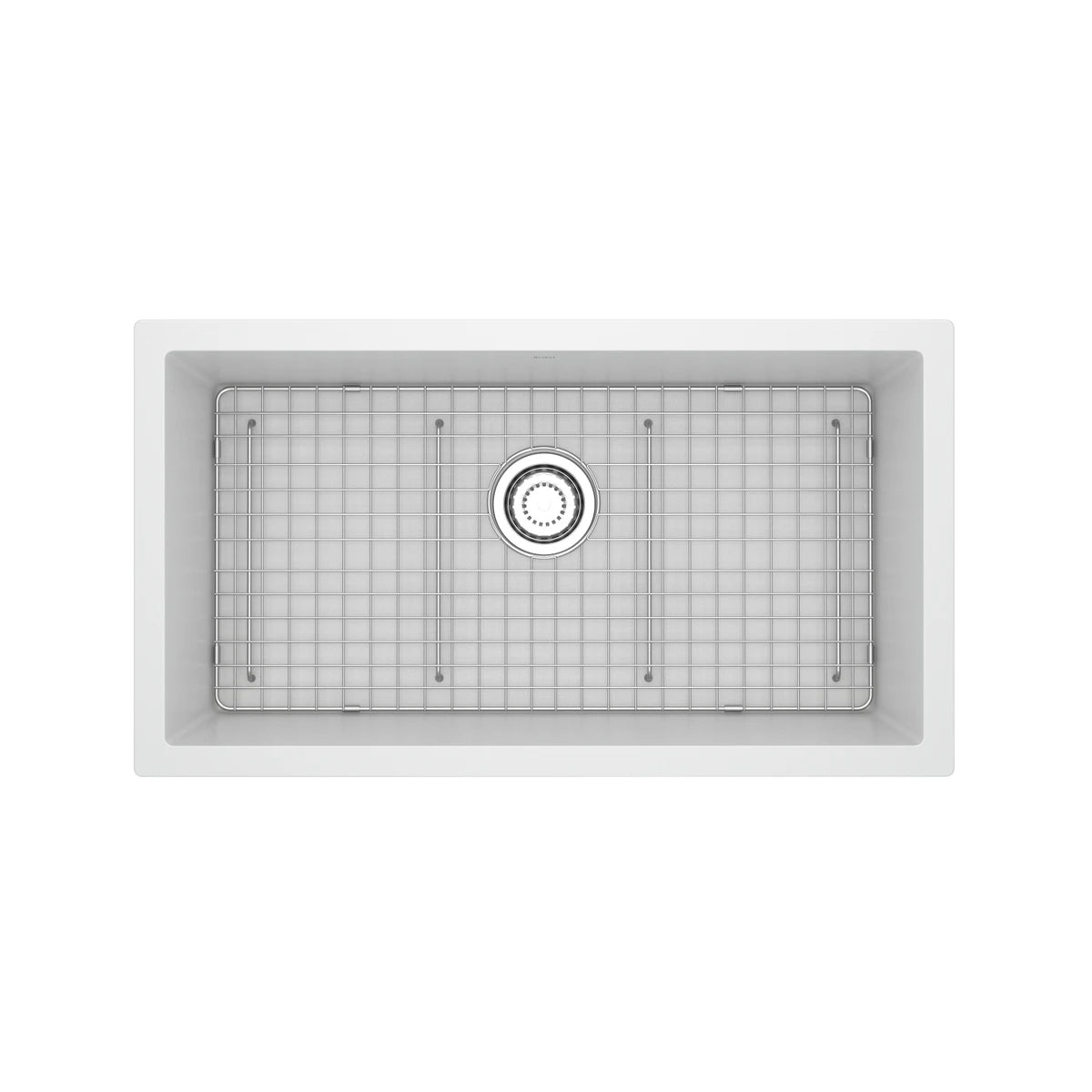 FonsaMC 33" Undermount Single Bowl Quartz Kitchen Sink