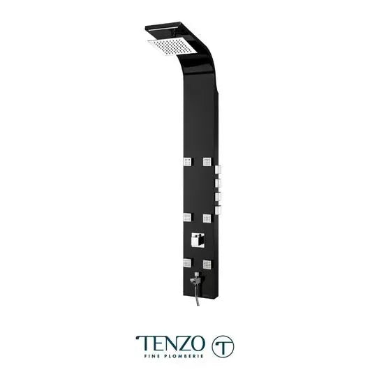 Colonne de douche acier inoxydable, 4 fonctions TENZO