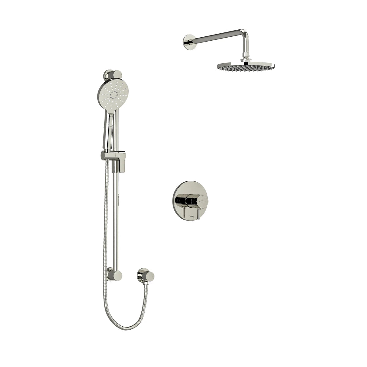 Garniture pour kit de douche RIOBEL Riu™-Nickel poli