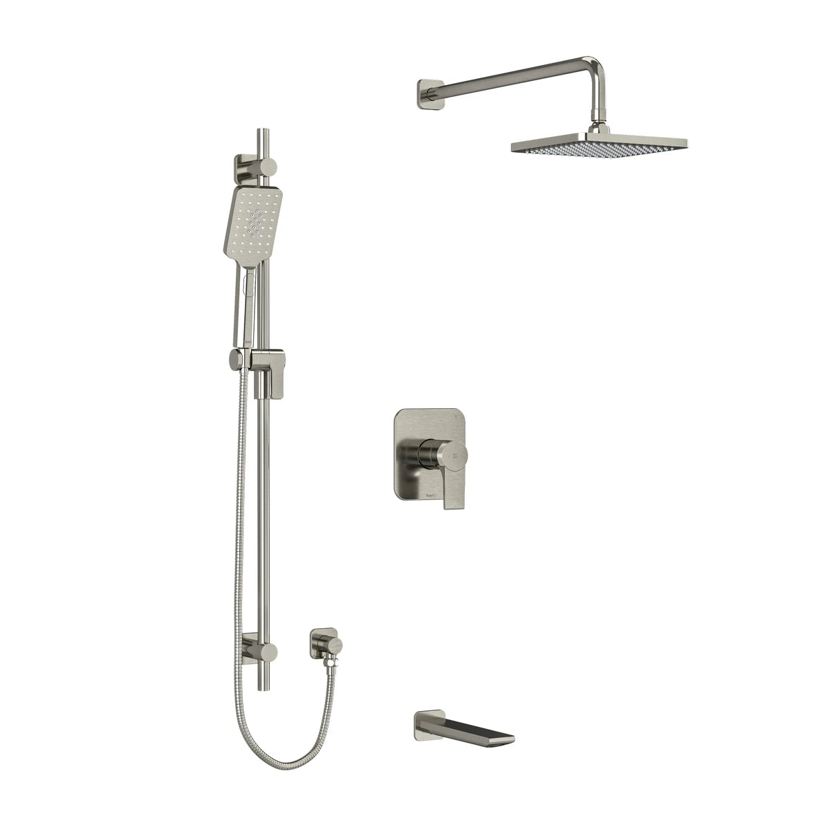 Kit de douche RIOBEL FRESK 1345-Nickel brossé