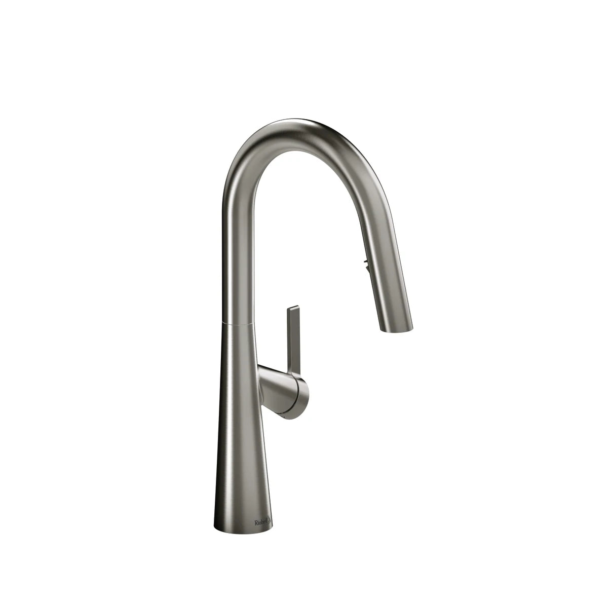 Robinet de cuisine avec douchette rétractable RIOBEL LudikMC - LK101-acier inoxydable