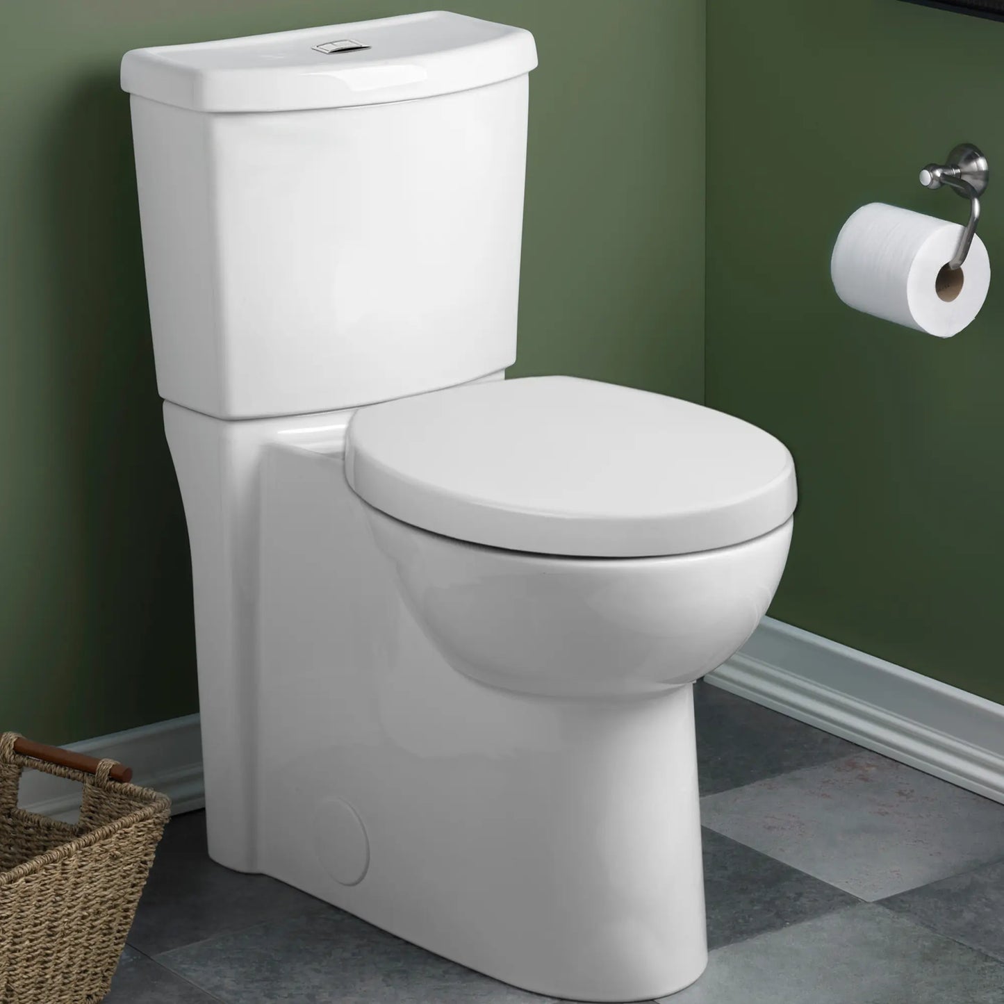 Dual flush toilet studio