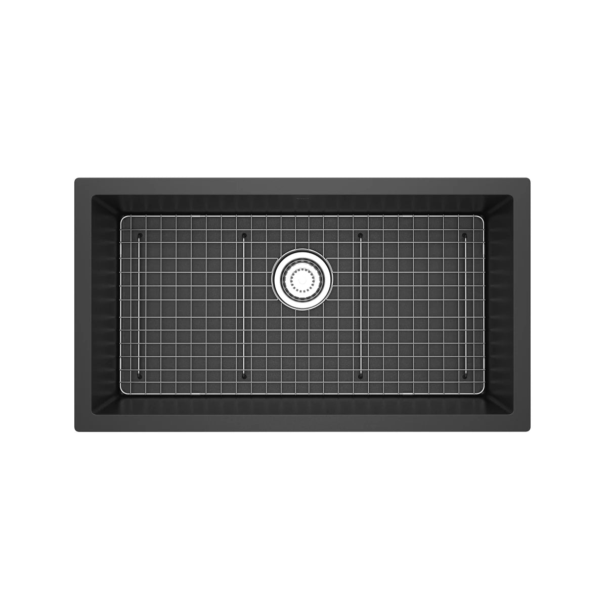 FonsaMC 33" Undermount Single Bowl Quartz Kitchen Sink