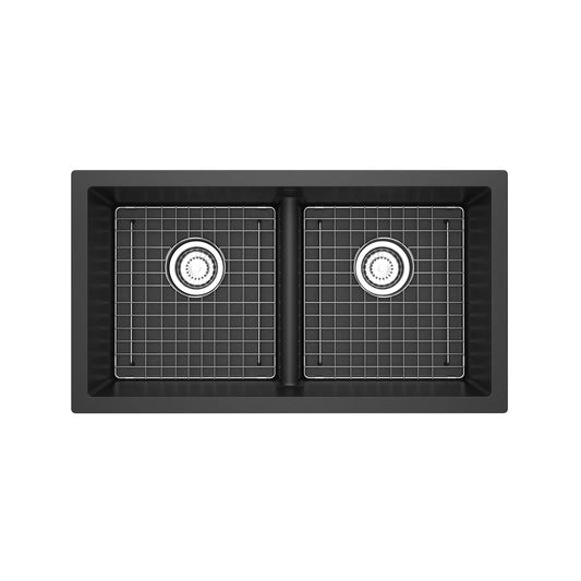 Fonsa™ 33" Quartz Double Undermount Kitchen Sink