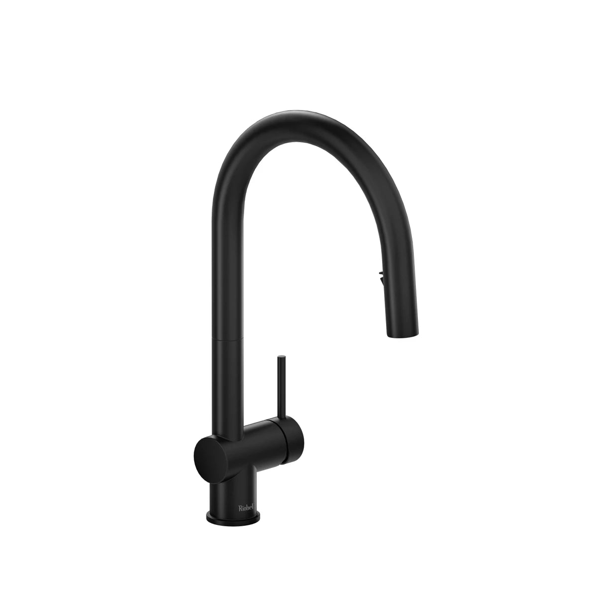Robinet de cuisine avec douchette rétractable et bec en C AzureMC
