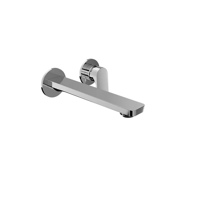 Single lever wall-mounted basin mixer, waste not included