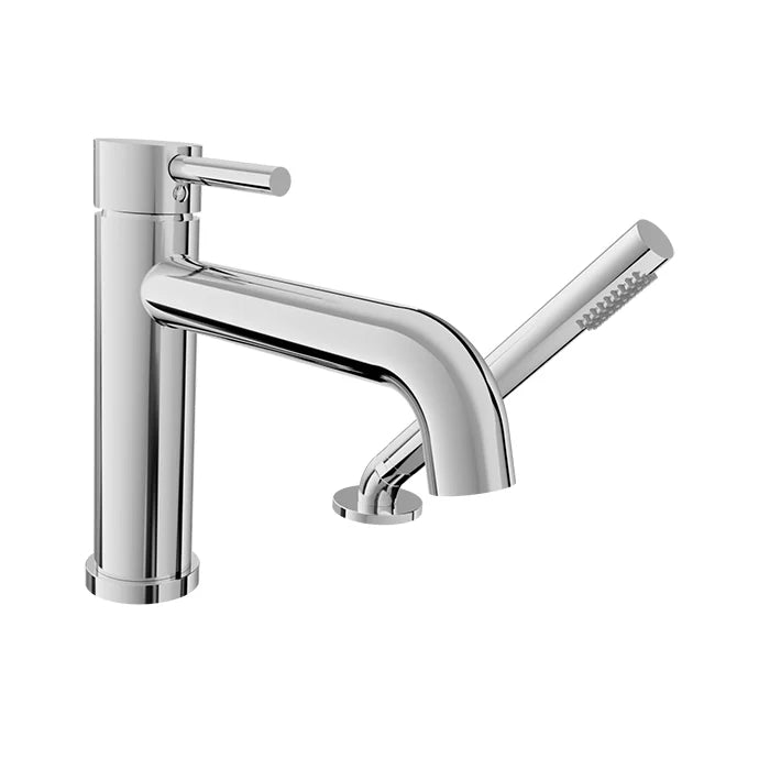 2-Piece Bathtub Faucet with Hand Shower