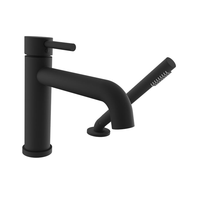 2-Piece Bathtub Faucet with Hand Shower