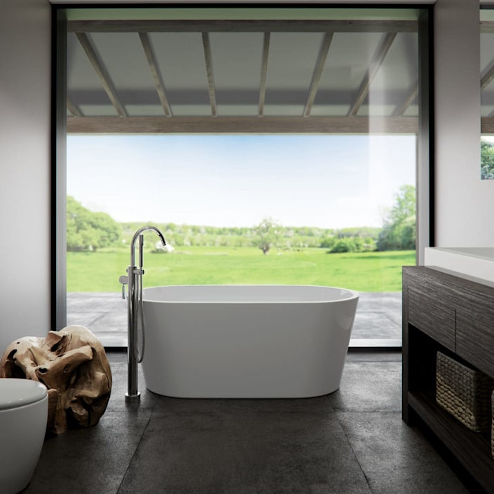 Bain autoportant MONACO Neptune 30x 60 - Blanc