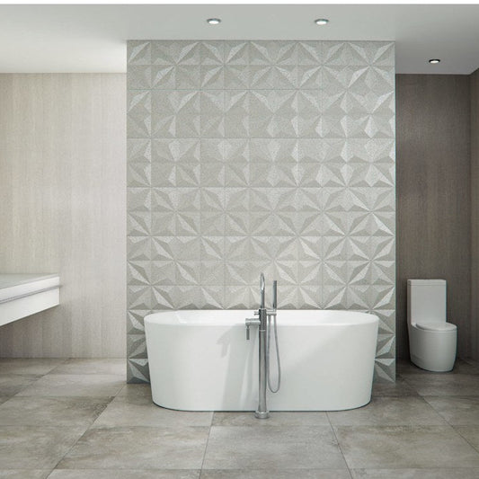 Bain autoportant NICE Neptune 32 x 66 - Blanc