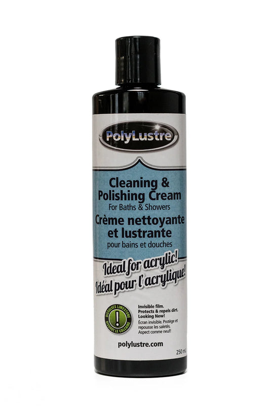 Crème nettoyante et lustrante pour bains et douches - POLYLUSTRE
