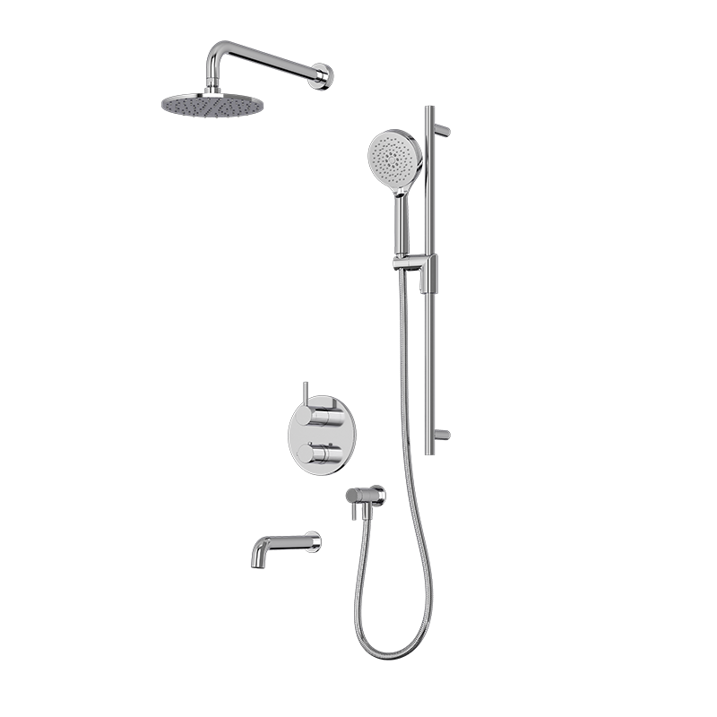 Ensemble de douche thermostatique Rubi Vertigo-Chrome1
