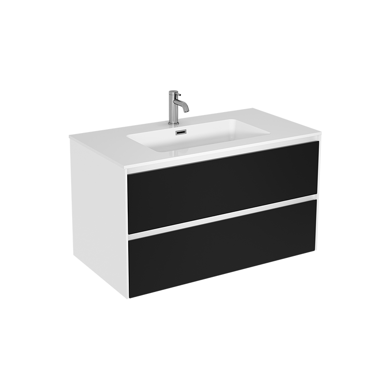 Ensemble vanité murale et lavabo ARIA - RUBI