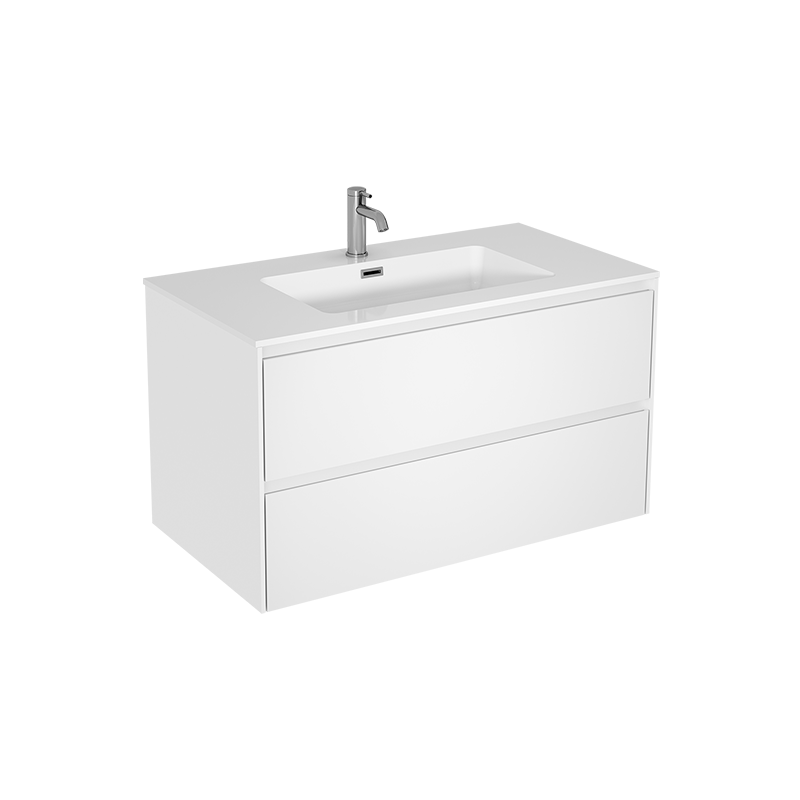 Ensemble vanité murale et lavabo ARIA - RUBI
