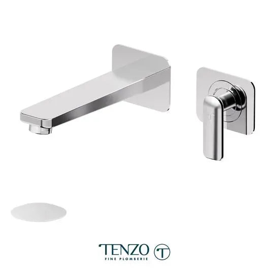 Finition pour Robinet de lavabo mural TENZO, Delano 2 plaques
