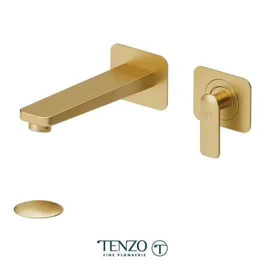 Finition pour Robinet de lavabo mural TENZO, Delano 2 plaques