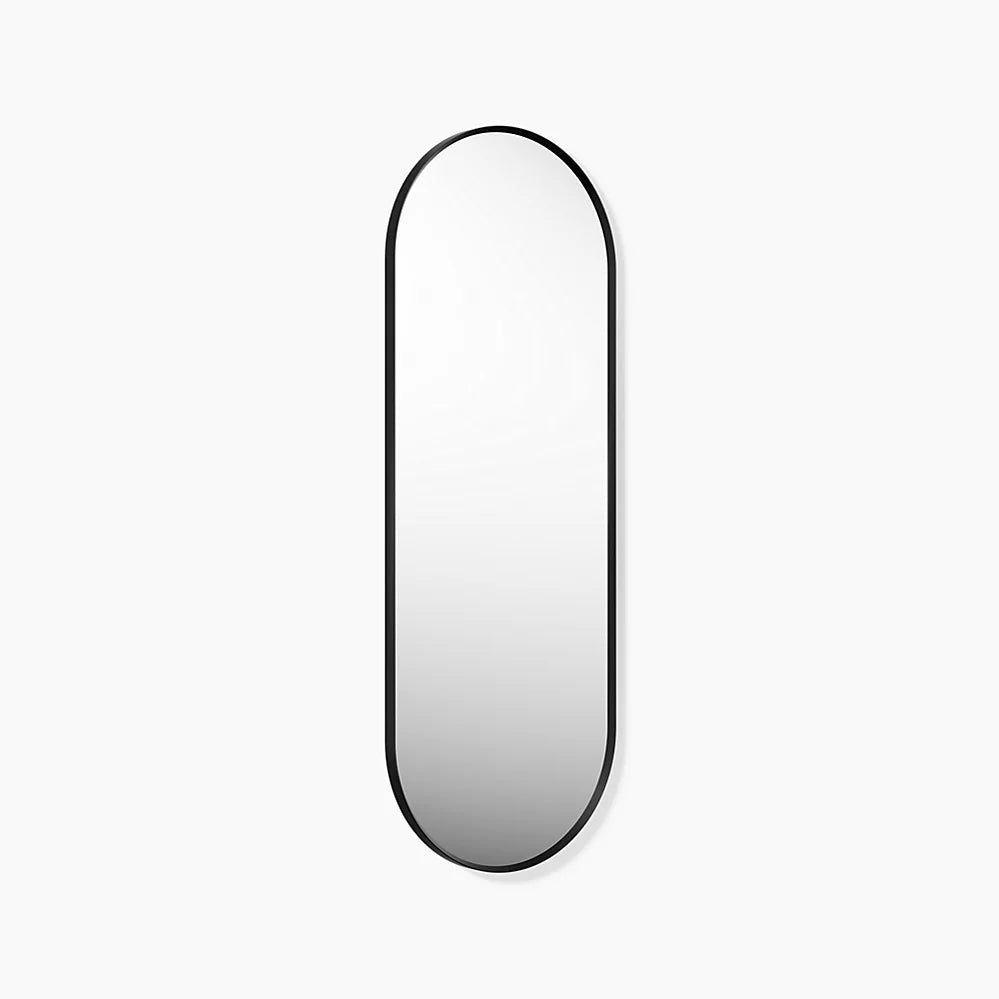 ESSENTIAL Capsule-Shaped Mirror with Frame, 22 in x 60 in