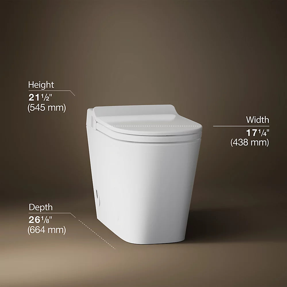 LEAP Smart One-Piece Dual Flush Elongated Toilet
