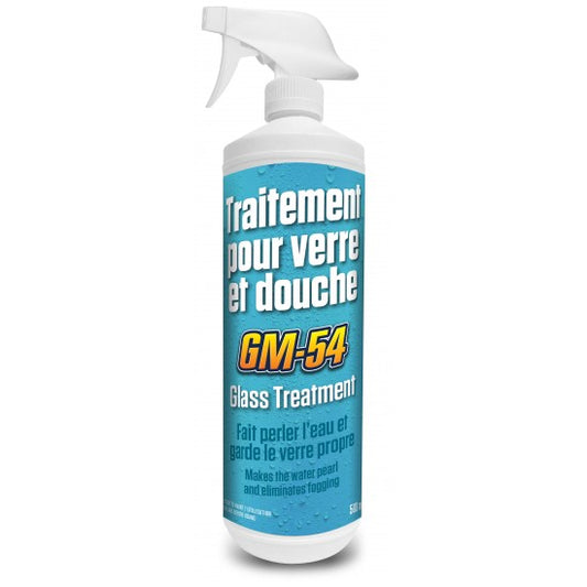 GM-54 - Traitement pour verre et douche - 500ml