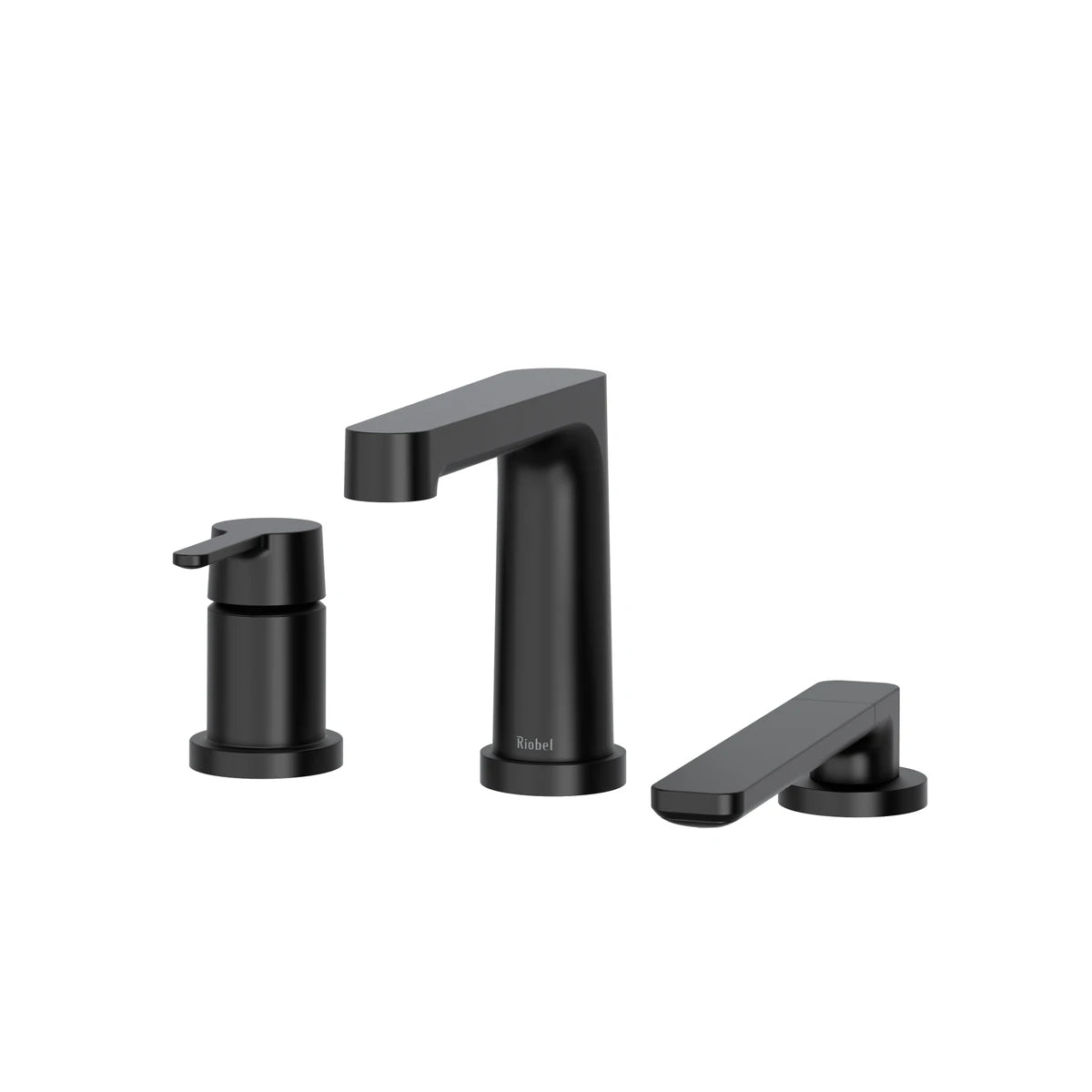 Garniture de robinet de bain RIOBEL 3 morceaux NibiMC- Noir mat 