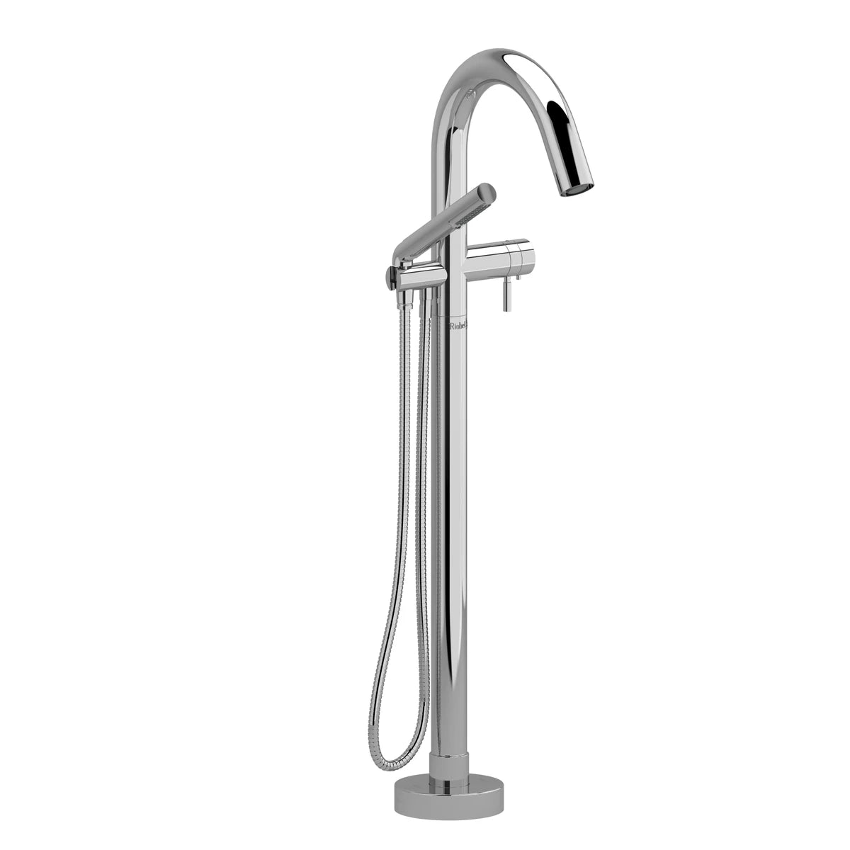 Garniture de robinet de bain RIOBEL monotrou thermostatique fixé au sol RiuMC- Chrome
