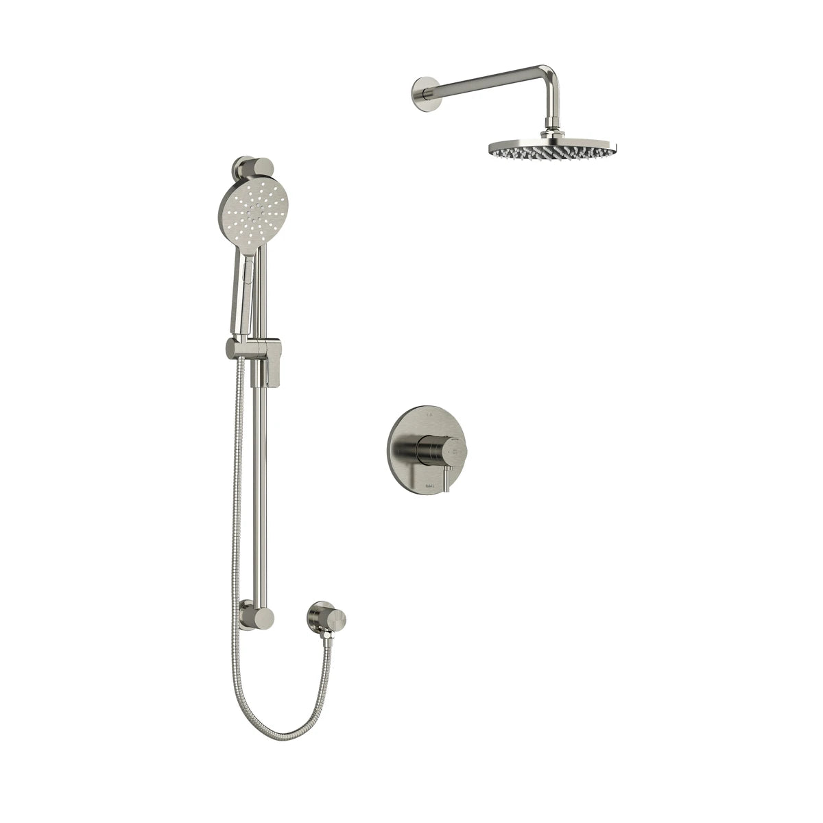 Garniture pour kit de douche RIOBEL Riu™-Nickel brossé