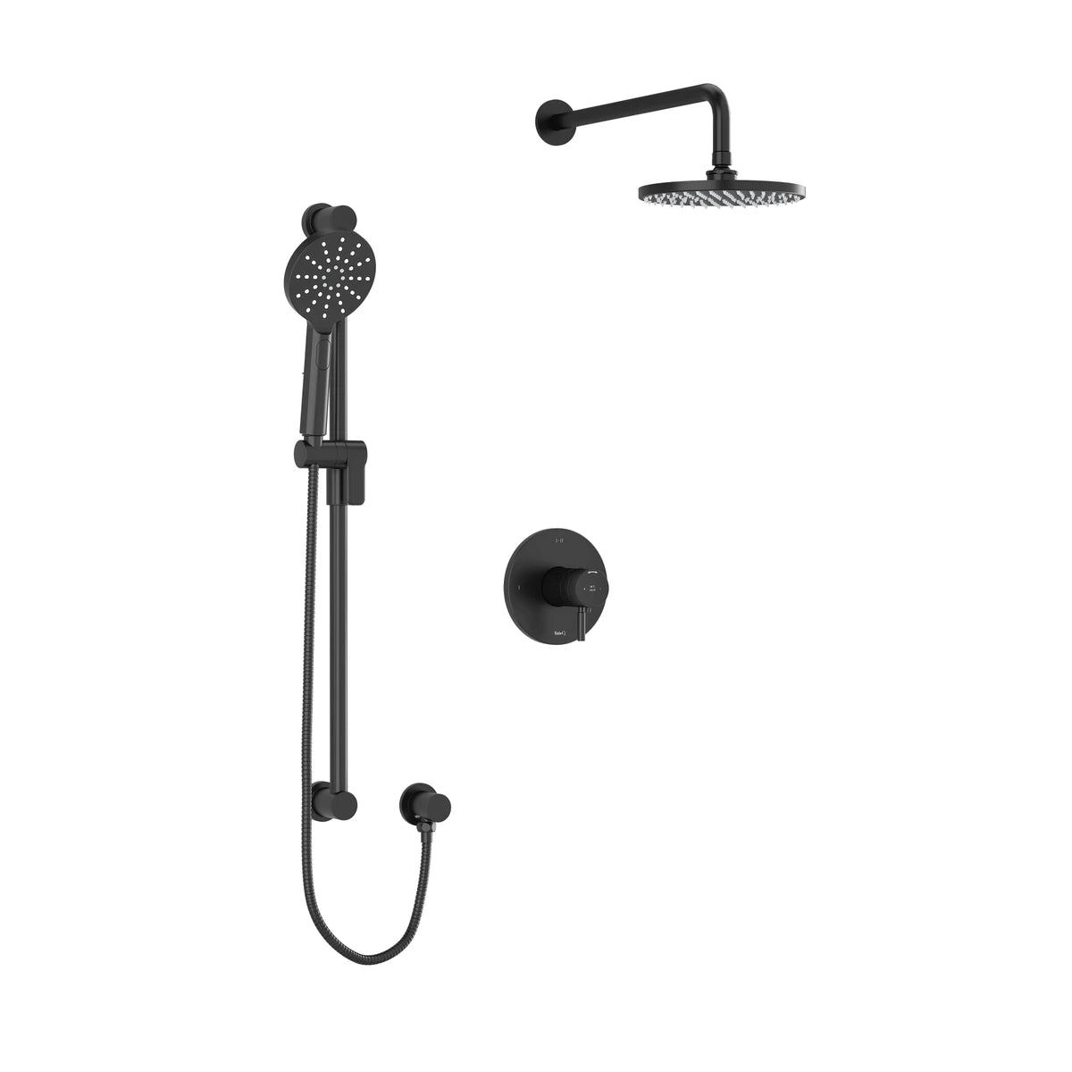 Garniture pour kit de douche RIOBEL Riu™-Noir mat