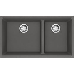 Maris Granite Mocha Double Undermount Sink