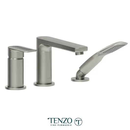 Robinet de bain Delano 3 mrx nickel brossé