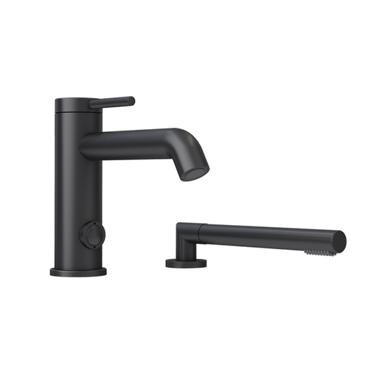 Robinet de bain RUBI VERTIGO 2 morceaux-noir