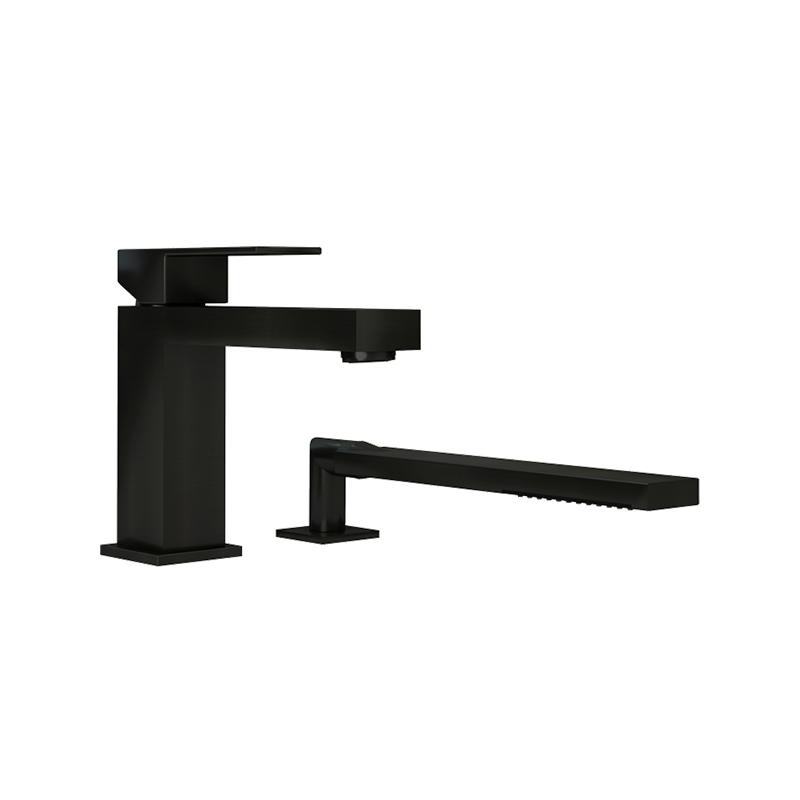 Robinet de bain Rubi Quatro 2 morceaux-noir