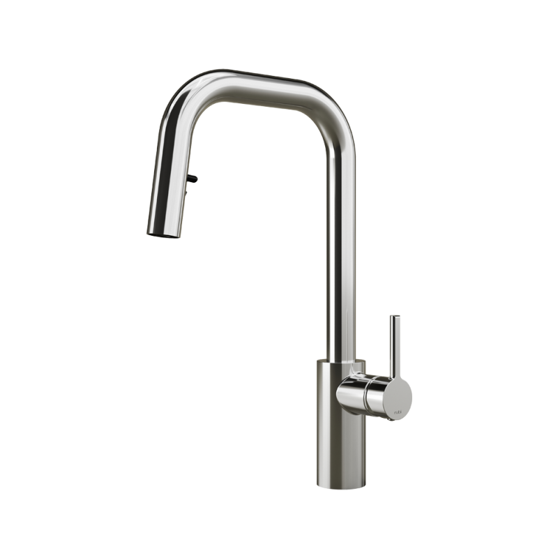 Robinet de cuisine Rubi Nao avec douchette 2 jets-chrome