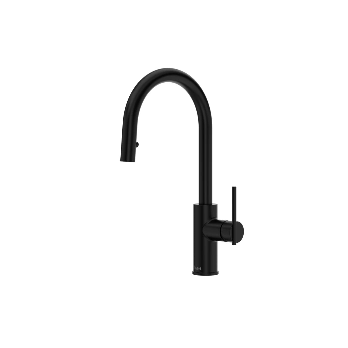 Robinet de cuisine avec douchette rétractable à jet unique RIOBEL AzureMC - LT101 - noir