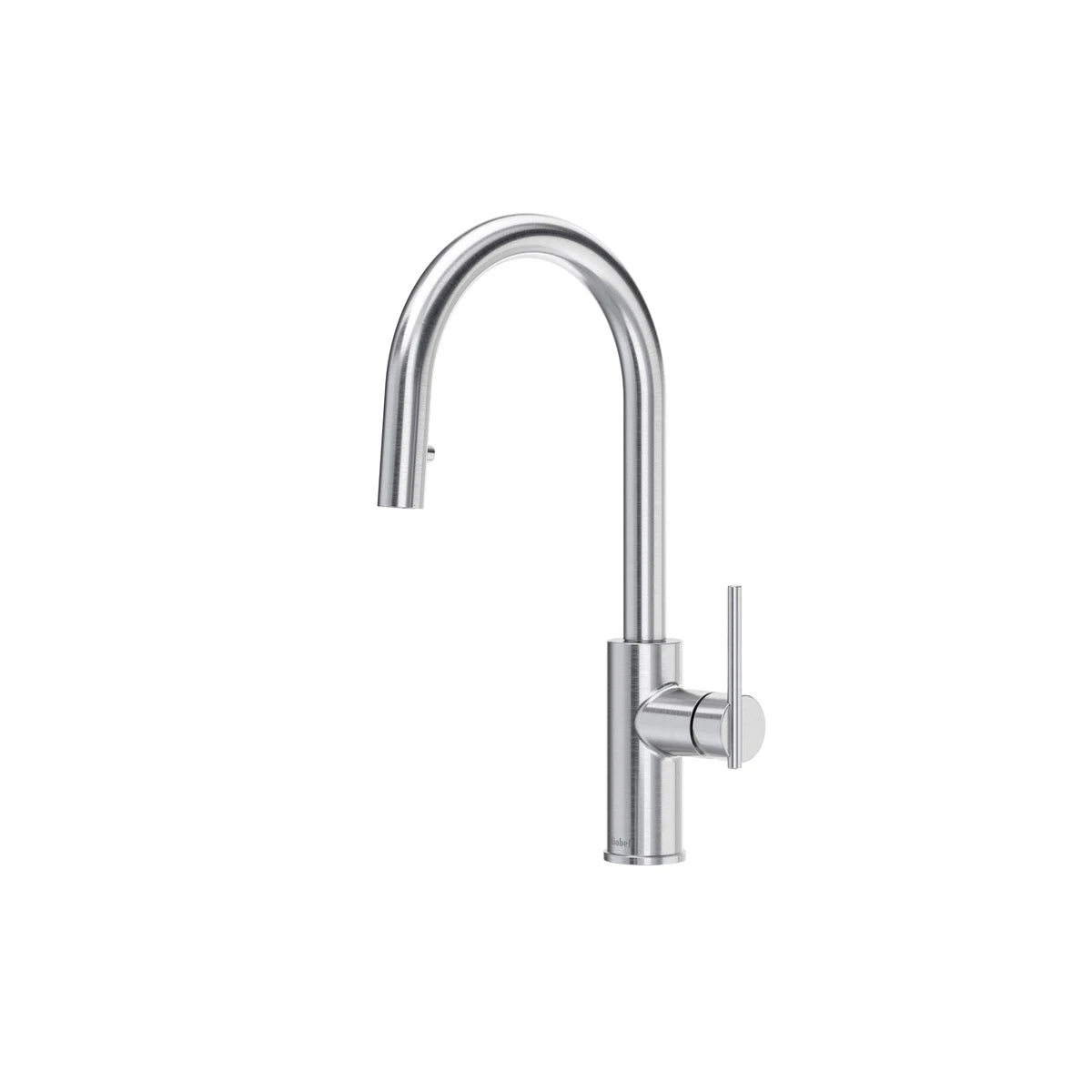 Robinet de cuisine avec douchette rétractable à jet unique RIOBEL AzureMC - LT101 -acier inoxydable