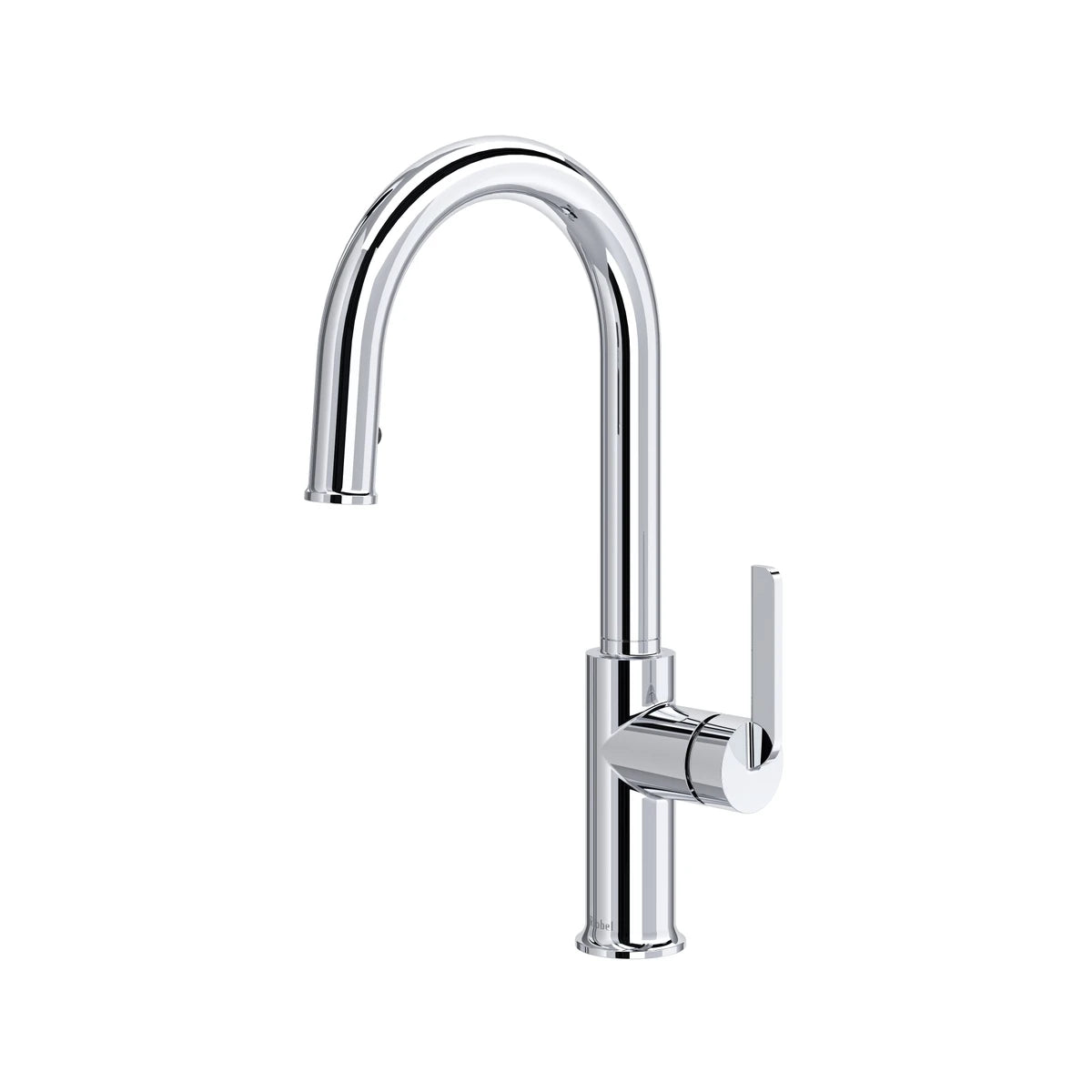 Robinet de cuisine rétractable avec douchette à jet unique RIOBEL AuthenticaMC - AU101-chrome
