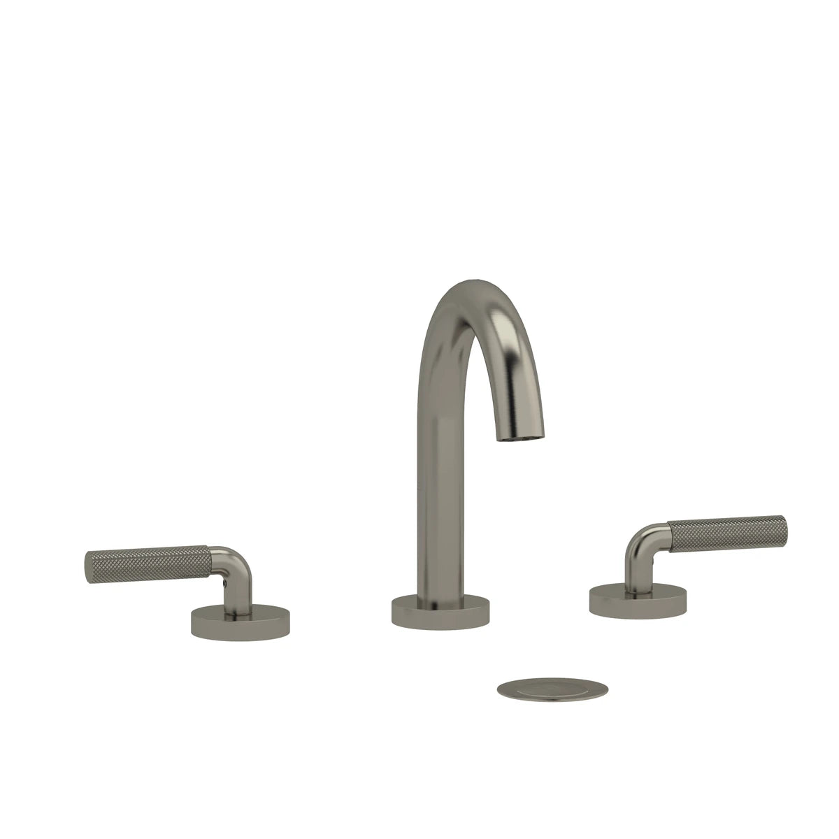 Robinet de lavabo RIOBEL 8" avec bec en C RiuMC - RU08-Nickel brossé