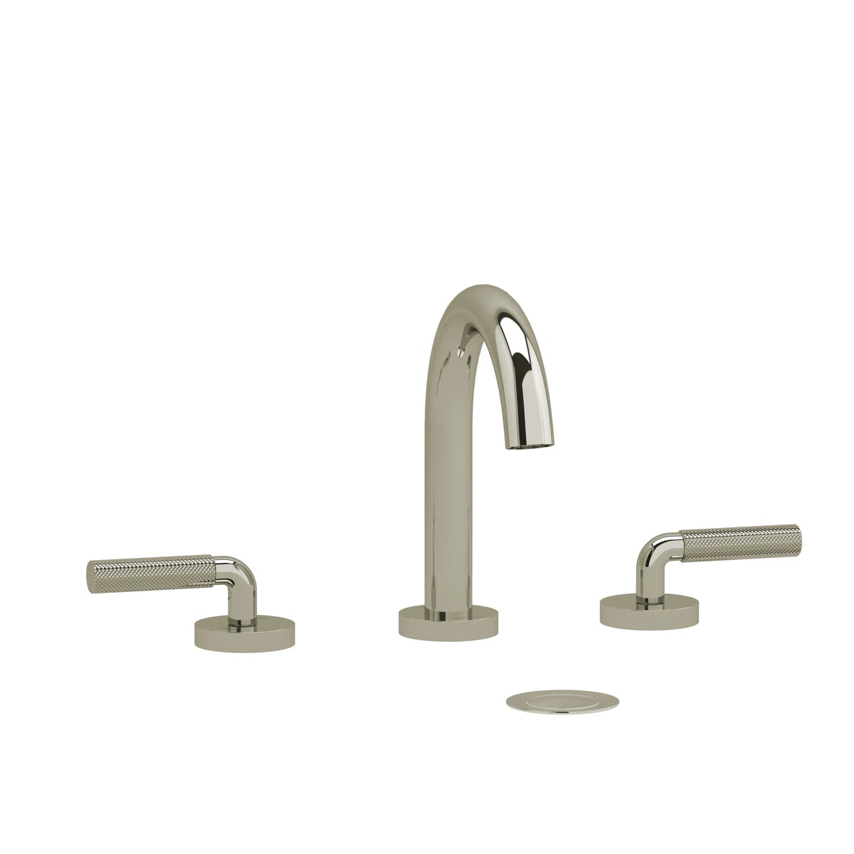 Robinet de lavabo RIOBEL 8" avec bec en C RiuMC - RU08-Nickel poli