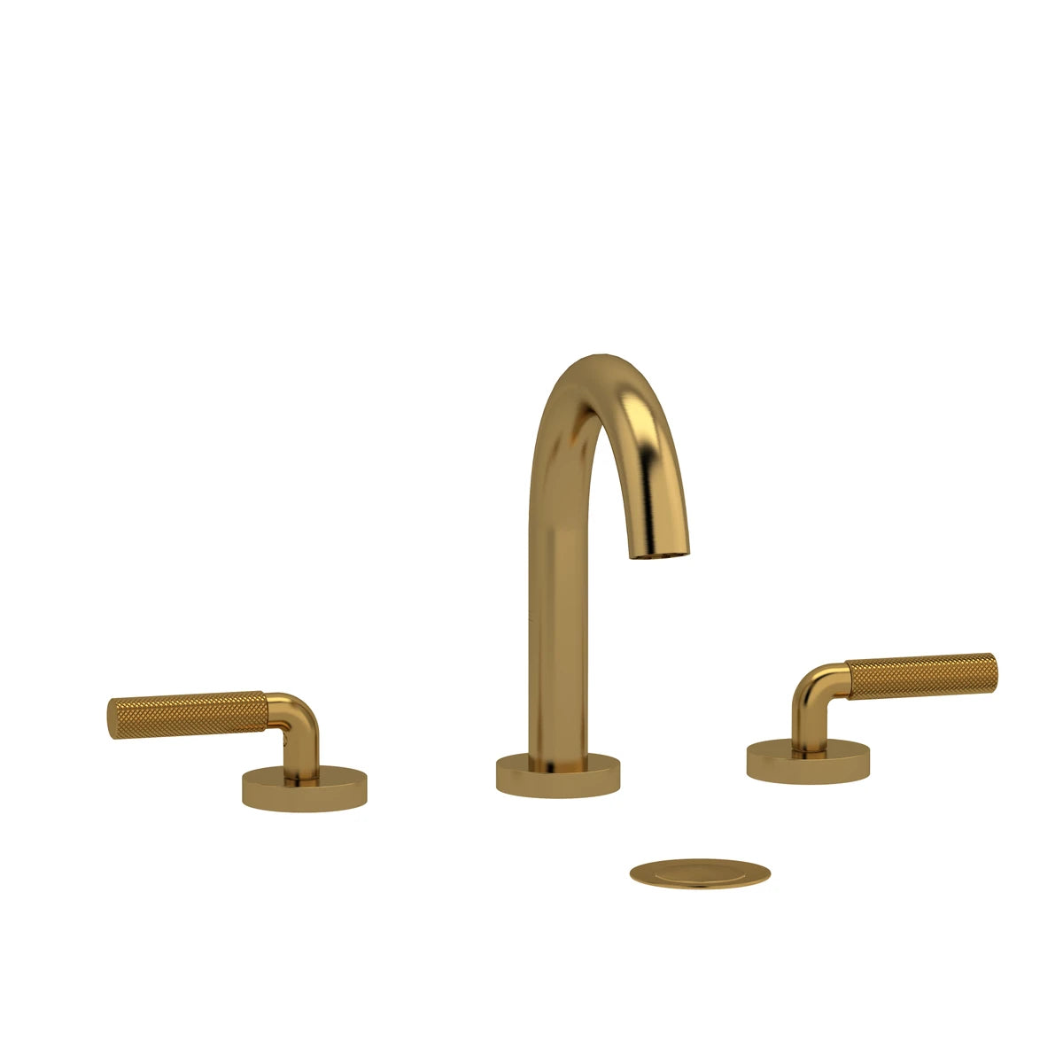 Robinet de lavabo RIOBEL 8" avec bec en C RiuMC - RU08-Or brossé