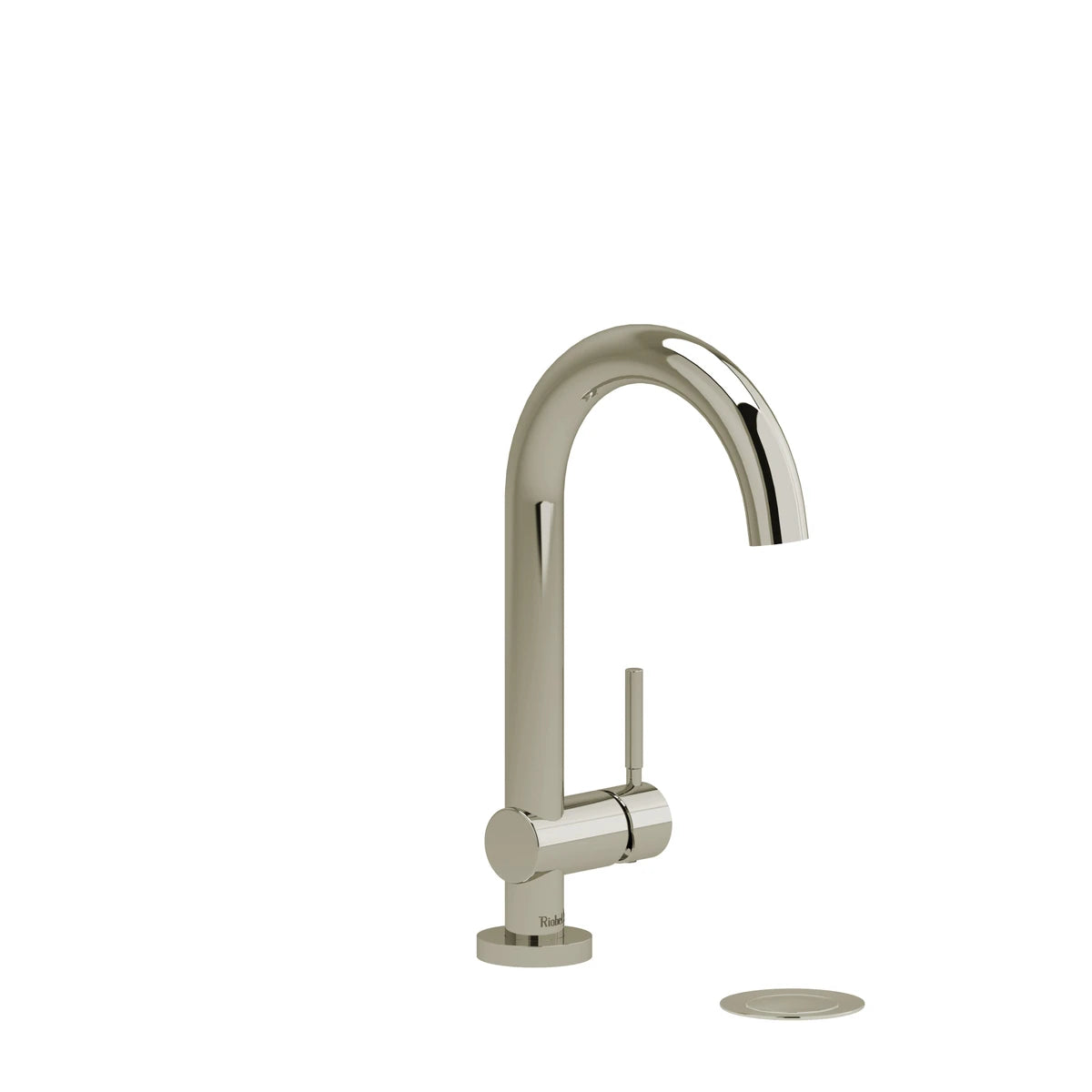 Robinet de lavabo RIOBEL monotrou RiuMC-RU01-Nickel poli