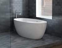 Aria Voce bathtub white drain cover White