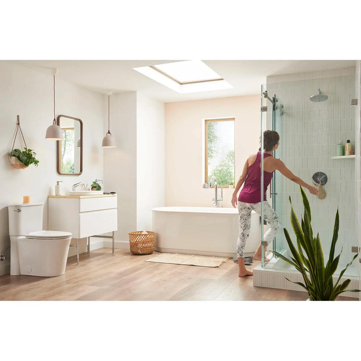 Toilette allongée 2 pièces American Standard STUDIO-S - BLanc