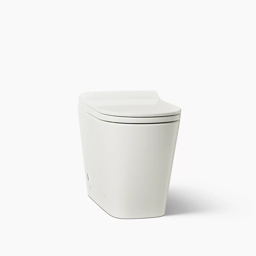 Toilette allongée intelligente Kohler à chasse double monopièce LEAP