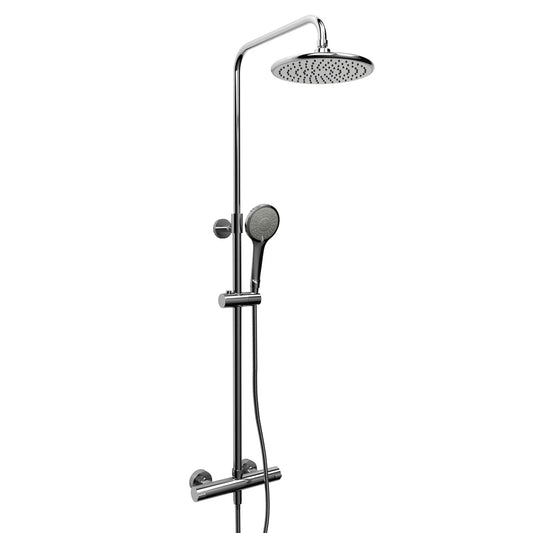 Rail de douche Duo avec barre thermostatique externe 1/2"