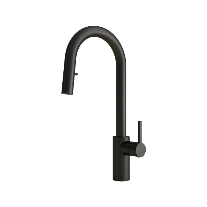 DOLCI ROBINET CUISINE DOUCHETTE 2 JETS NOIR MAT