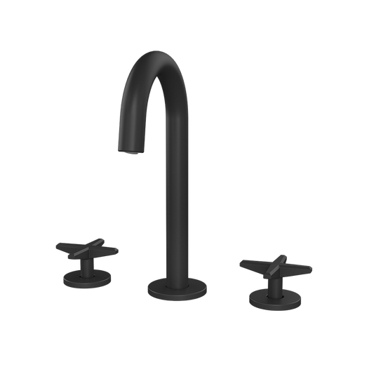 LEXA 8 in. CC BASIN FAUCET MATTE BLACK
