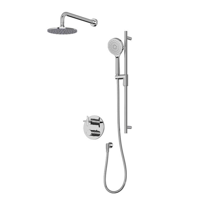 LEXA THERM. SHOWER SYSTEM (RTPR08 AND RBDHR16) NPT BK