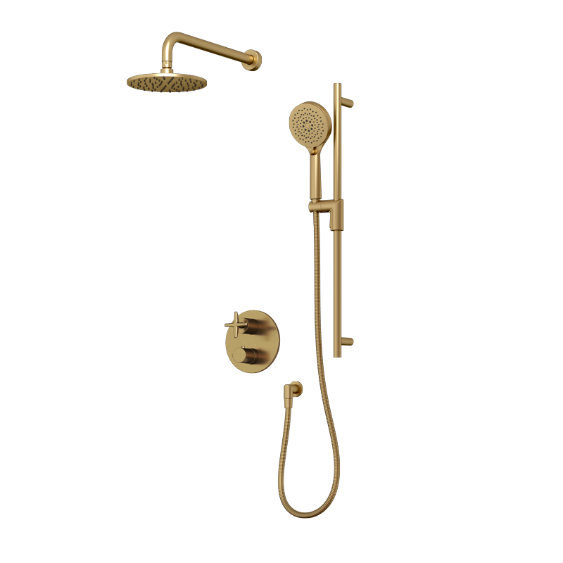 LEXA THERM. SHOWER SYSTEM (RTPR08 AND RBDHR16) NPT BK