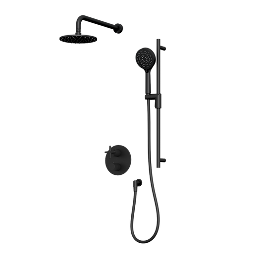 LEXA THERM. SHOWER SYSTEM (RTPR08 AND RBDHR16) NPT BK