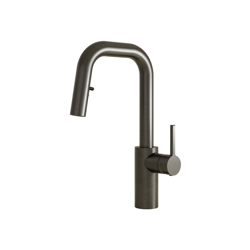 NAO ROBINET CUISINE BAR DOUCHETTE 2 JETS NOIR MAT