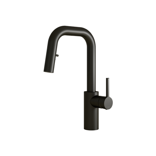 NAO KITCHEN FAUCET BAR SPRAY HEAD 2 JETS MATTE BLACK